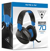 Audífono Gamer Turtle Beach Recon 70 Ps4 Xbox PC Nintendo Switch Azul